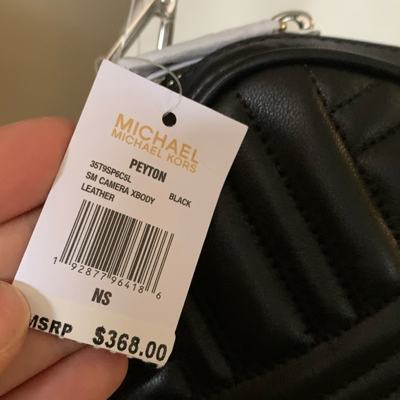 New MK Crossbody 🖤double zipper Peyton - Picture 2 of 8